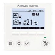 Mitsubishi Electric - Monoblock Wärmepumpe Set7.21 5,0 kW Heizen Ecodan Power Inverter mit Hydromodul mit 9,0 kW Heizstab PUZ-WM50YAA + EHSD-YM9ED