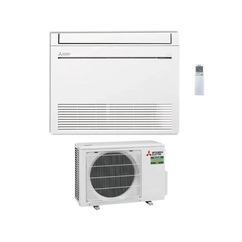 Mitsubishi Electric Set Truhengerät 2,5 kW - MFZ-KT25VG + Außengerät SUZ-M25VAR1 R32 Klimaanlage