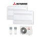 Mitsubishi Heavy Industries Set 2x Truhengeräte 3,5 kW - SRF35ZS-W + Außengerät SCM60ZS-W R32 Klimaanlage
