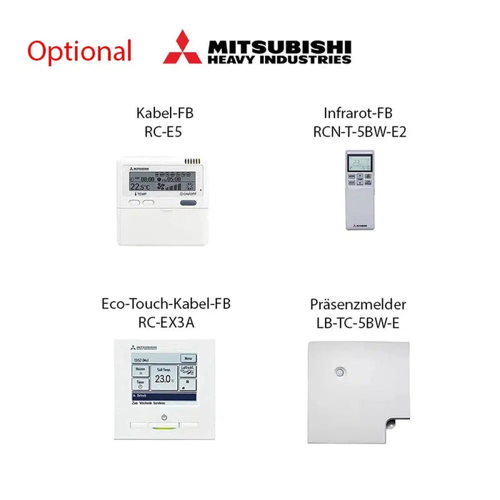 Mitsubishi Heavy Industries Set Deckenkassette Euroraster Standardpaneel 5,0 kW - FDTC50VH + Außengerät SRC50ZSX-W1 R32 Klimaanlage