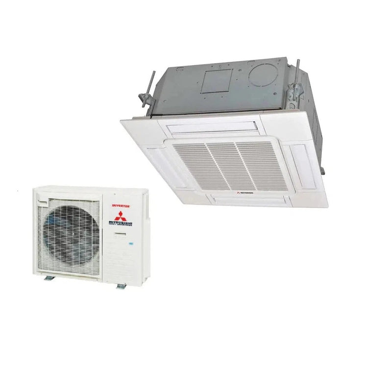 Mitsubishi Heavy Industries Set Deckenkassette Standardpaneel 14,0 kW - FDT140VH + Außengerät FDC140VNA-W R32 Klimaanlage