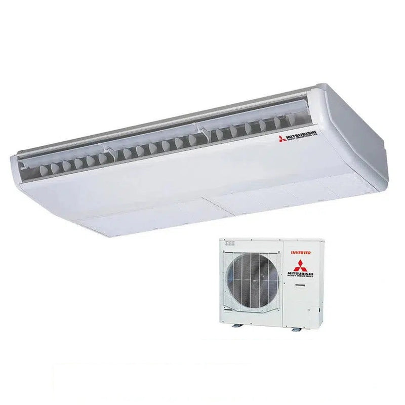 Mitsubishi Heavy Industries Set Deckenunterbaugerät 12,5 kW - FDE125VH + Außengerät SRC125VNA-W R32 Klimaanlage