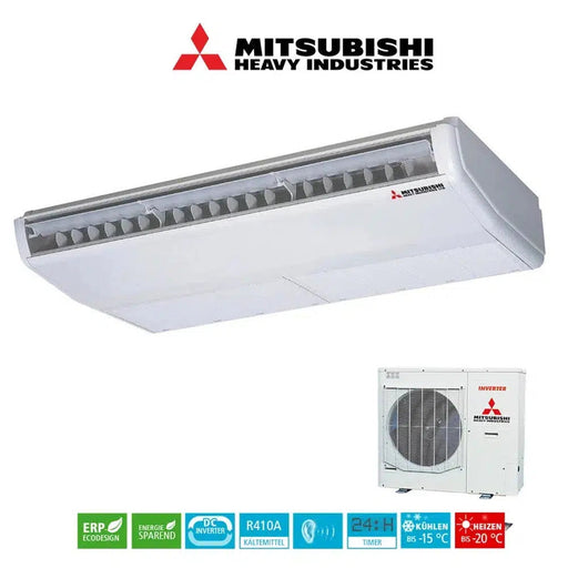 Mitsubishi Heavy Industries Set Deckenunterbaugerät 10KW - FDE100VH + Außengerät SRC100VNA-W R32 Klimaanlage