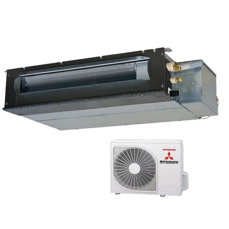Mitsubishi Heavy - Set Kanalgerät 3,5 kW - SRR35ZS-W + Außengerät SRC35ZS-W1 R32 Klimaanlage