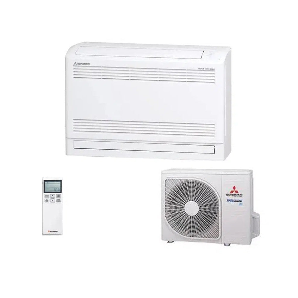 Mitsubishi Heavy - Set Truhengerät 3,5 kW - SRF35ZS-W + Außengerät SRC35ZS-W2 R32 Klimaanlage