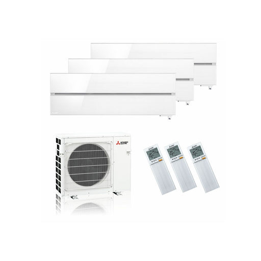 Mitsubishi Electric MSZ‑LN (Diamond) Multisplit Klimaanlage 3 × Wandgerät + Außeneinheit – 3 Innengeräte – 1.8 + 1.8 + 1.8 kW
