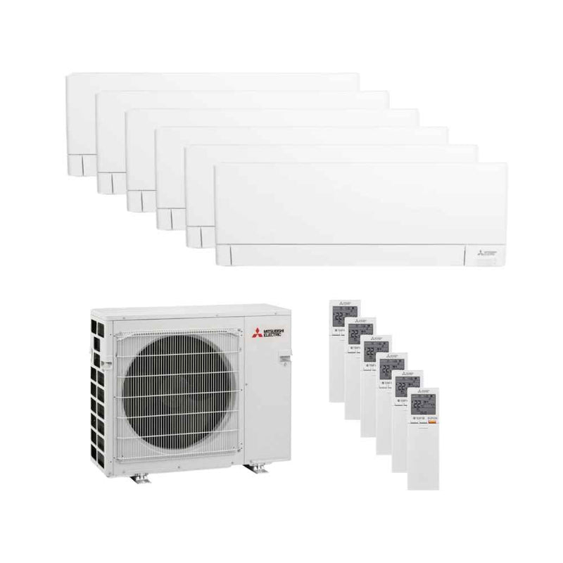 Mitsubishi Electric MSZ-AY Multisplit Klimaanlage für 6 Räume