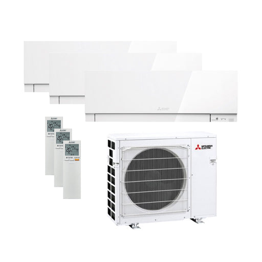 Mitsubishi Electric Premium MSZ-EF Multisplit-Klimaanlage – 3 Inneneinheiten + 1 Außengerät – 1.8 kW + 1.8 kW + 1.8 kW + Auße
