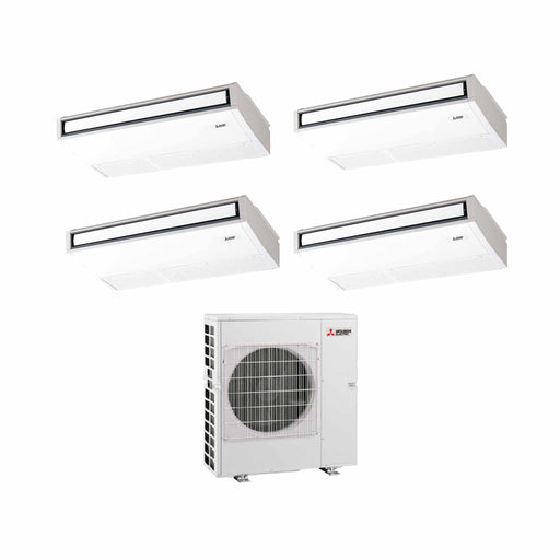 Mitsubishi Electric PCA‑M Multisplit Klimaanlage 4 × Deckenunterbaugerät + Außeneinheit – 4 Innengeräte – 3.5 + 3.5 + 3.5 + 3
