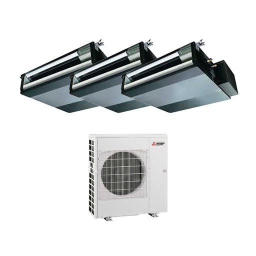 Mitsubishi Electric SEZ‑M Multisplit Klimaanlage 3 × Kanalgerät + Außeneinheit – 3 Innengeräte – 2.5 + 2.5 + 2.5 kW + Außenei
