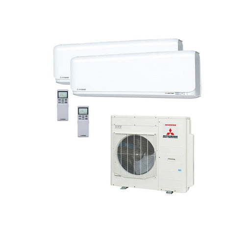 Mitsubishi Heavy - SRK-ZSX Multisplit Heizsystem für 2 Räume