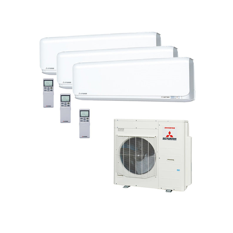 Mitsubishi Heavy - SRK-ZSX Multisplit Wandgerät Heizsystem für 3 Räume