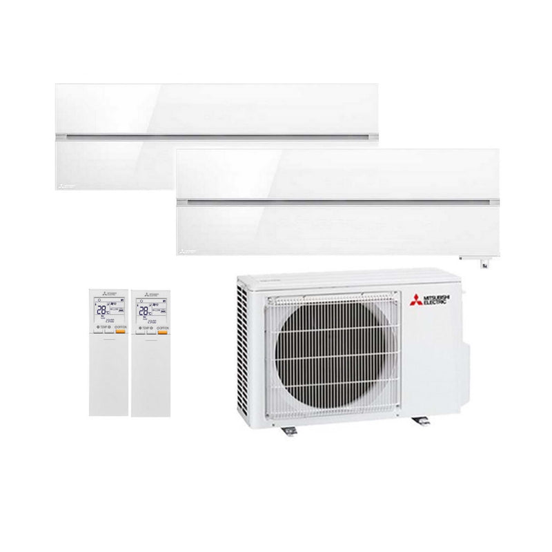 Mitsubishi Electric MSZ-LN Multi-Split-Klimaanlage – 2 x Wandgerät + 1 Außengerät