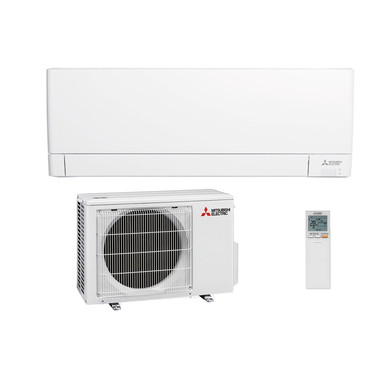 Mitsubishi Electric Split-Klimaanlage Set MSZ-AY / MSZ-AP | Wandgerät & Außengerät | R32 Inverter | WiFi integriert | 1,5 kW bis 7,1 kW