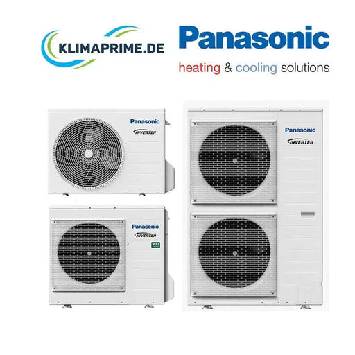 Panasonic Split Luft Wasser Wärmepumpe Set 3,0 kW - 16,0 kW Heizen und Kühlen Aquarea LT R32/R410A