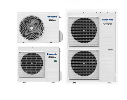 Panasonic Split Luft Wasser Wärmepumpe Set 3,0 kW - 16,0 kW Heizen und Kühlen Aquarea LT R32/R410A