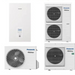 Panasonic Split Luft Wasser Wärmepumpe Set 3,0 kW - 16,0 kW Heizen und Kühlen Aquarea LT R32/R410A