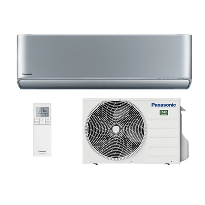 Panasonic Etherea XZ Silber Split Klimaanlage – Wandgerät (R32, WLAN inklusive)