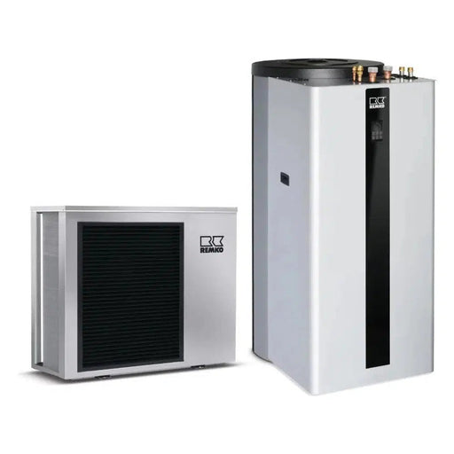 REMKO Wärmepumpe SET SERIE WKF-100 NEO COMPACT 6-9 KW 300 Liter System Luft/Wasser zum Heizen und Kühlen