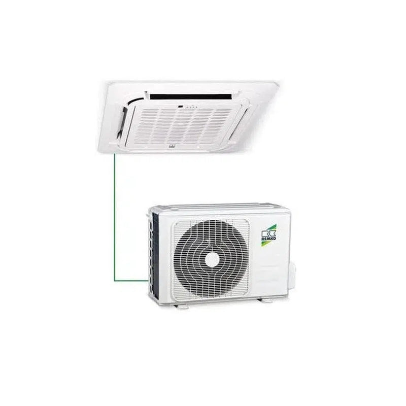 Remko Klimaanlage Set 4-Wege-Deckenkasette 3,5 kW - RVD-355-DC + Außengerät R32 Klimaanlage
