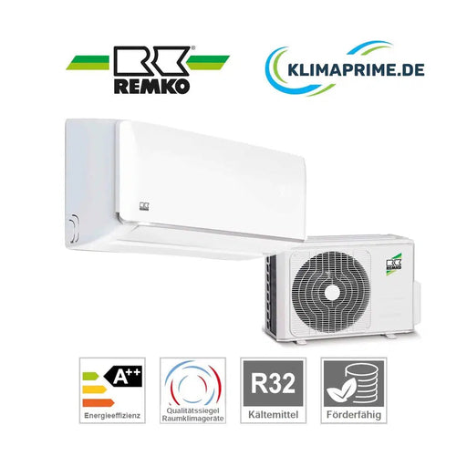 Remko Klimaanlage Set Wandgerät 2,3 kW - MXW 204 + Außengerät MVT 603 DC