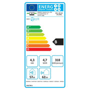 Remko Mobile Split Klimaanlage 4,3KW RKL495DC Weiß / Silber Klimaanlage