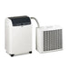 Remko Mobile Split Klimaanlage 4,3KW RKL495DC Weiß / Silber Klimaanlage