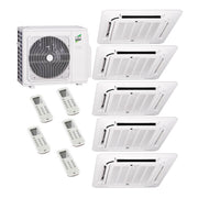 Remko - Deckenkassette MXD – Multisplit-Klimaanlage (5 × Deckenkassette + Außeneinheit)