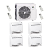 Remko - Truhengerät MXT – Multisplit-Klimaanlage (4 × Truhengerät + Außeneinheit)