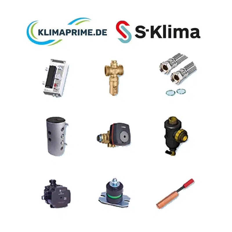S-Klima - Monoblock Wärmepumpe Set 4,3 kW SAS47RN2 Außengerät inkl. Zubehör Komplettpaket
