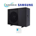 Samsung Wärmepumpe 12,0 kW Monoblock EHS Mono HT Silent-Reihe Schwarz Außeneinheit AE120BXYDEG