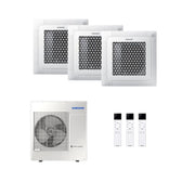 Samsung Multisplit Mini Deckenkassette WindFree Klimaanlage für 3 Räume