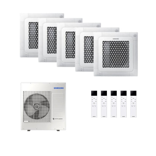 Samsung Multisplit Mini Deckenkassette WindFree Klimaanlage für 5 Räume