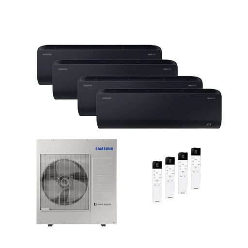 Samsung Multisplit Wandgerät WindFree AVANT S2 Black Klimaanlage für 4 Räume