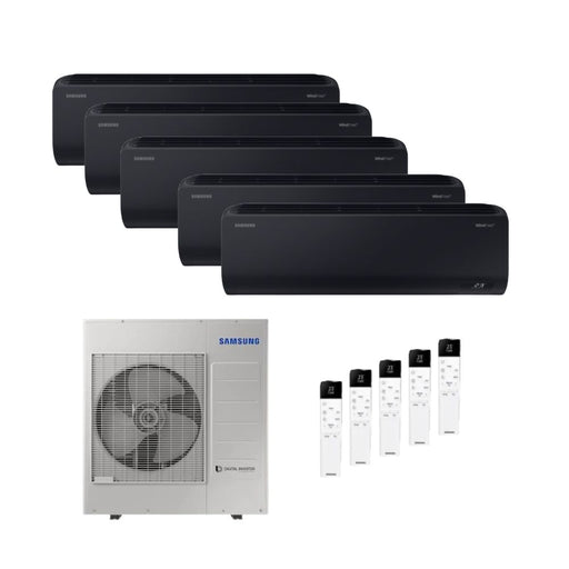 Samsung Multisplit Wandgerät WindFree AVANT S2 Black Klimaanlage für 5 Räume