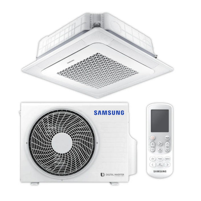 Samsung - WindFree Mini Deckenkassette Split-Klimaanlage – Deckenkassette
