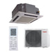 TOSOT Klimaanlagen Set Deckenkasettengerät 3,5kW - Innengerät T6CKU12NI2 + Außengerät T6SO12ANO R32 Klimaanlage inkl. Blende