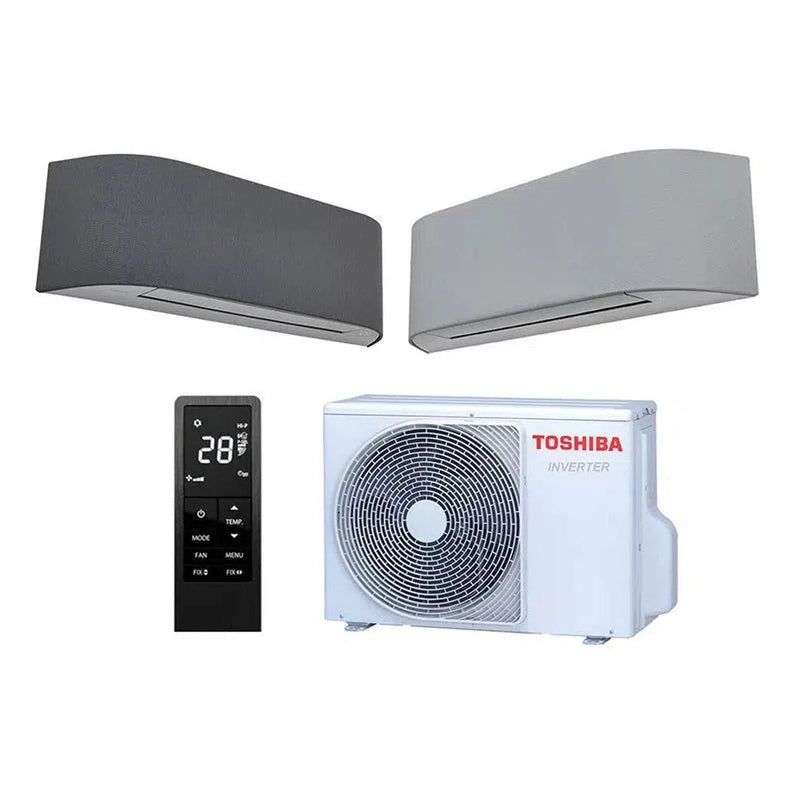 Toshiba Klimaanlage Wandgerät Set 2,5 kW / 3,5 kW / 4,6 kW - Haori RAS-B10N4KVRG-E / RAS-10J2AVSG-E1 inkl. Wifi