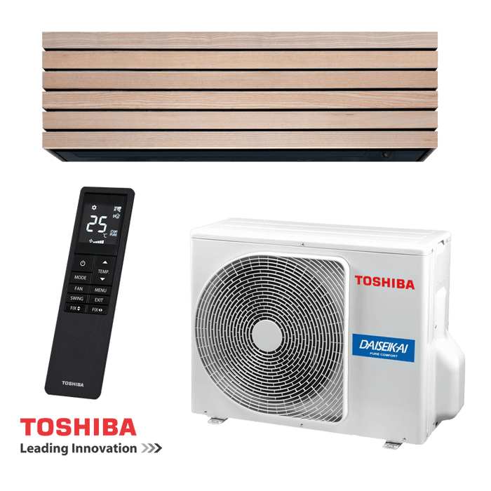 Toshiba Klimaanlage DAISEIKAI 10 Set 2,5 kW / 3,5 kW / 5,0 kW - Wandgerät inkl. Wifi