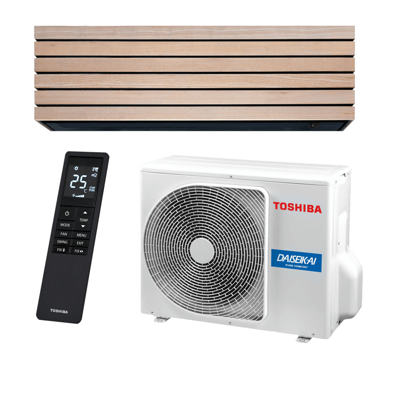 Toshiba Klimaanlage Set DAISEIKAI 10 | Premium Inverter Split-Klimagerät mit A+++