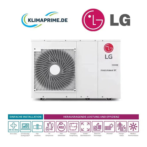 Wärmepumpe LG THERMA V Monobloc S 9kW - HM091M.U44