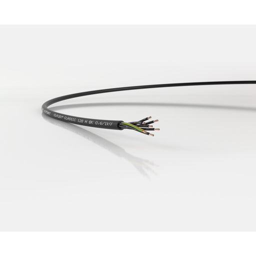 Lapp Kabel&Leitung - Energiekabel >= 1 kV, für ortsveränderlichen Einsatz ÖLFLEX CLASSIC 128 H BK 1123523/100 0,6/1 KV 5G1 − 100 Meter