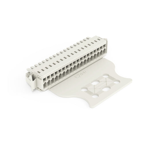 WAGO - Kabelsteckverbinder für Leiterplattensteckverbinder 1-Leiter-Federleiste 734-118/037-000/036- CAGECLAMP 1,5mm²,lgr − 25 Stück