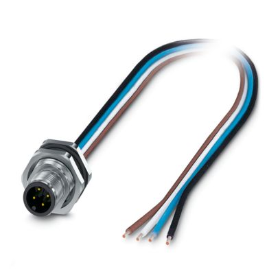 Phoenix Contact - Patchkabel Kupfer Gerätesteckverbinder SACC-DSI-M12#1238892 Hinterwand