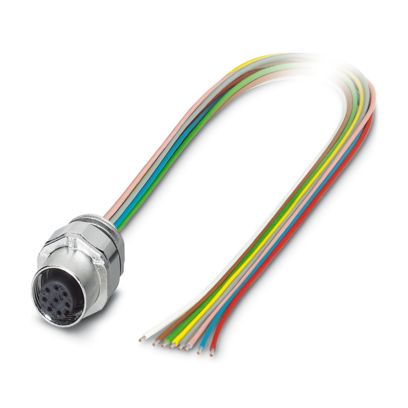 Phoenix Contact - Patchkabel Kupfer Gerätesteckverbinder SACC-EC-FS-8#1239880 Vorderwand