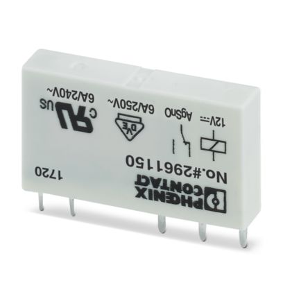 Phoenix Contact - Schaltrelais Miniaturrelais REL-MR- 12DC/21 steckbar 12VDC 1W