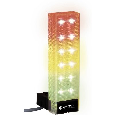 Werma - Signalsäulenelement, akustisch VarioSIGN 1S BM 69033055 24VDC GN/YE/RD