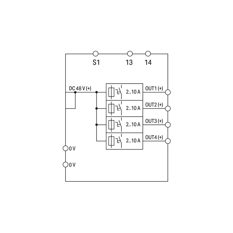WAGO - Stromüberwachungsgerät Schutzschalter 787-1664/000-250 elektronisch