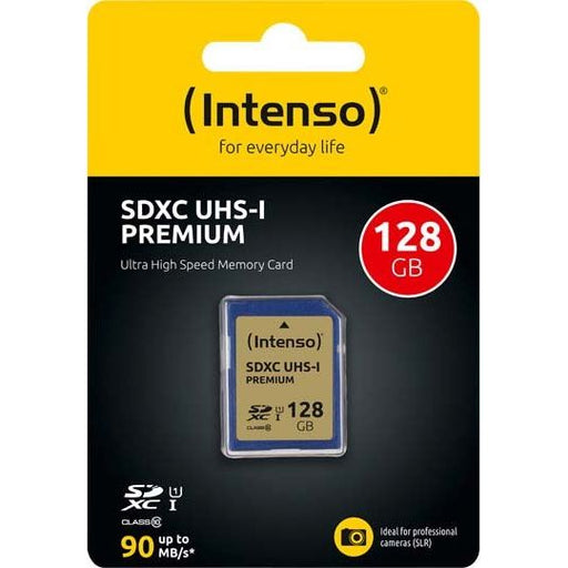 Intenso - Speichermedium digital SDXC-Card 128GB 3421491 PremClass10,U1,UHS-I − 6 Stück