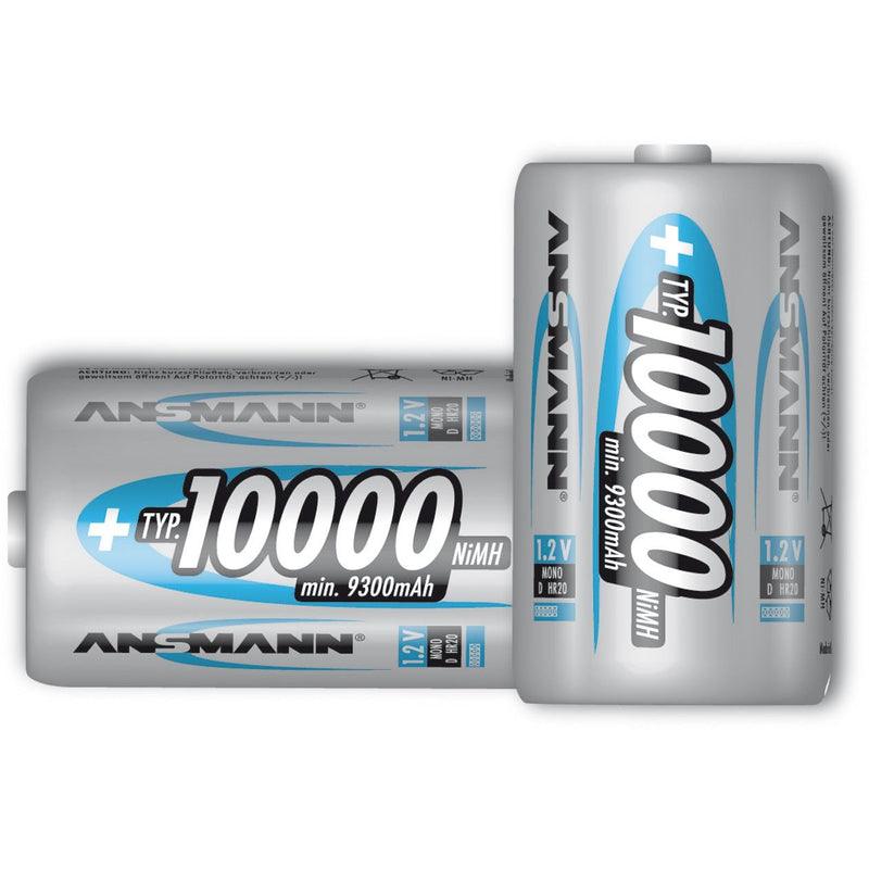Hückmann - Akku Akku 1,2V Mono D Ni-MH Mono#"119582 9300mAh einz Ansmann